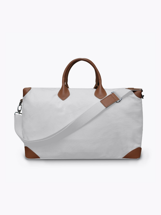 Weekender Large - White & Brown