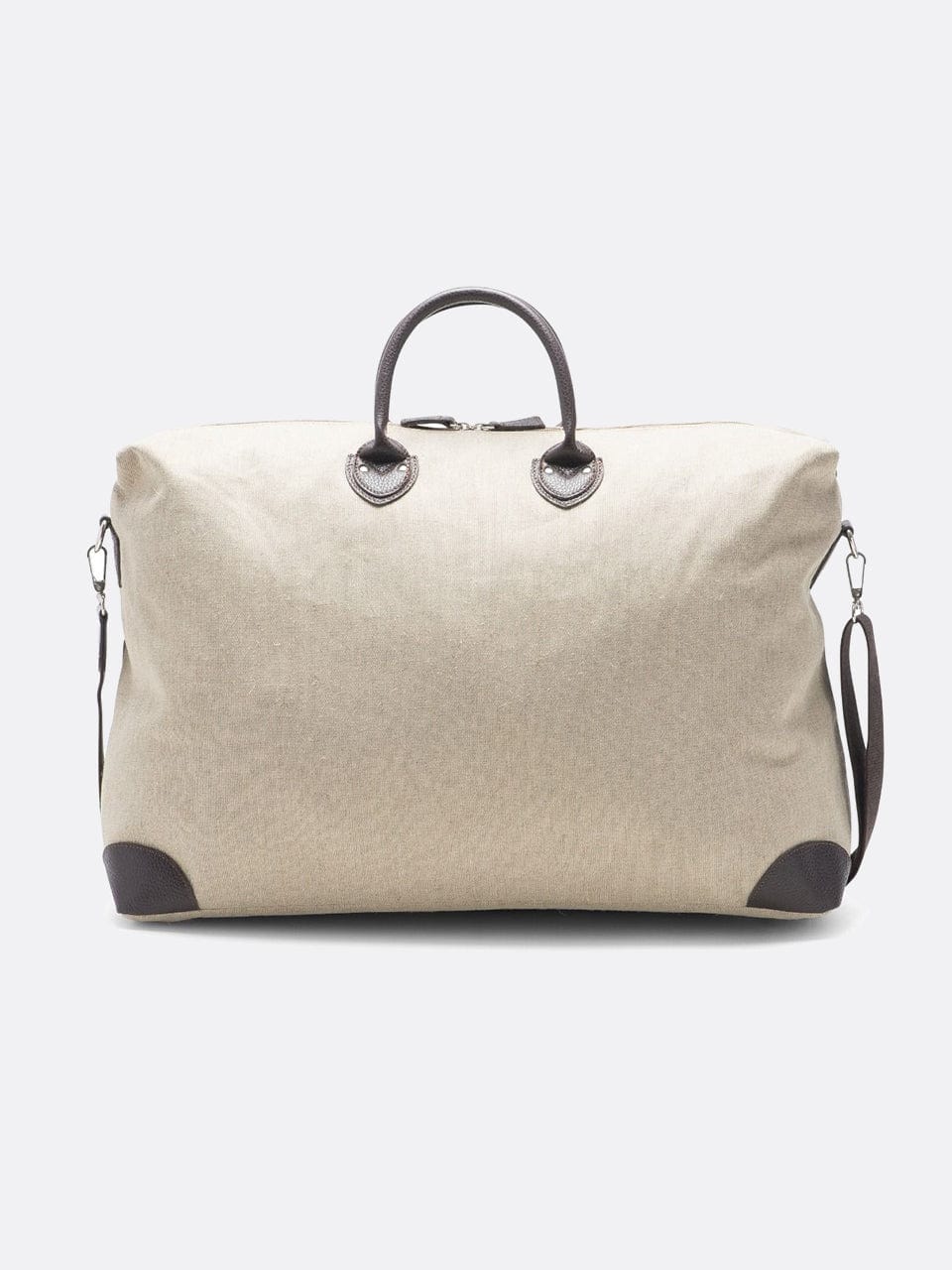 Italian Large Harvard Travel Bag - Linen - 06