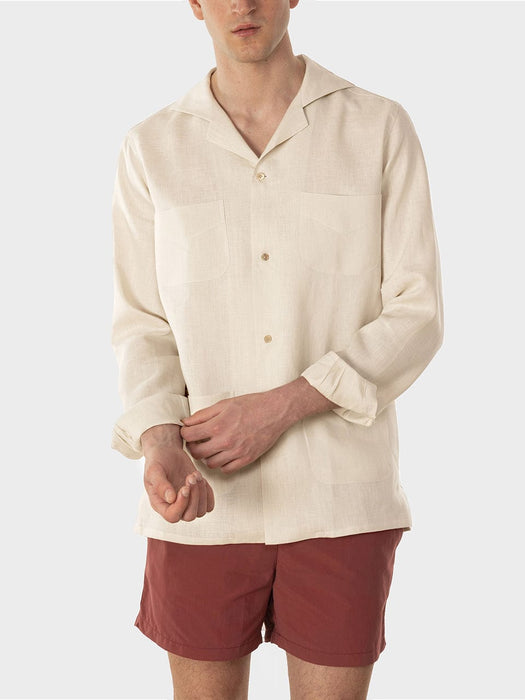 Sand Ischia Made in Italy Linen Shirt For Men - 03